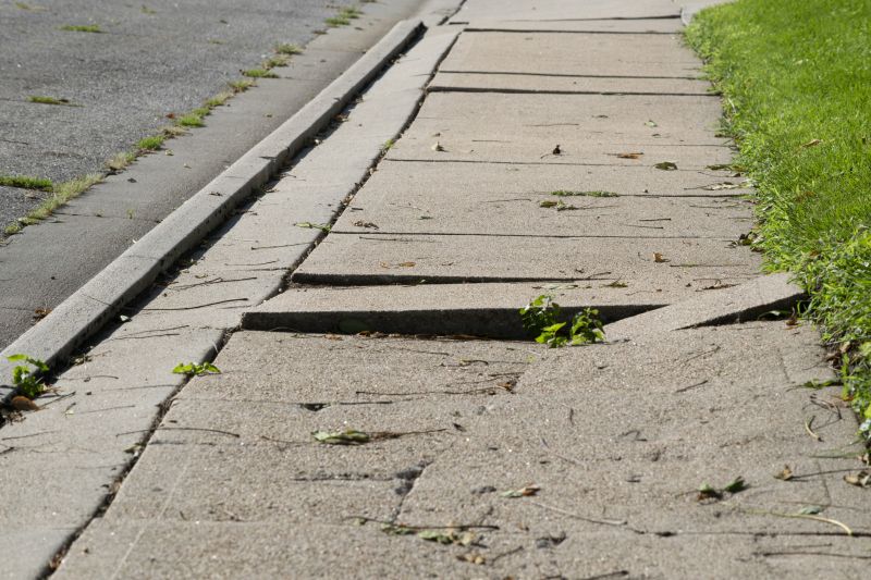 Uneven Pavement Repair detail